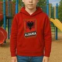 Albanian Resolve: The Break Of Glory Kids Hoodie thumb 2
