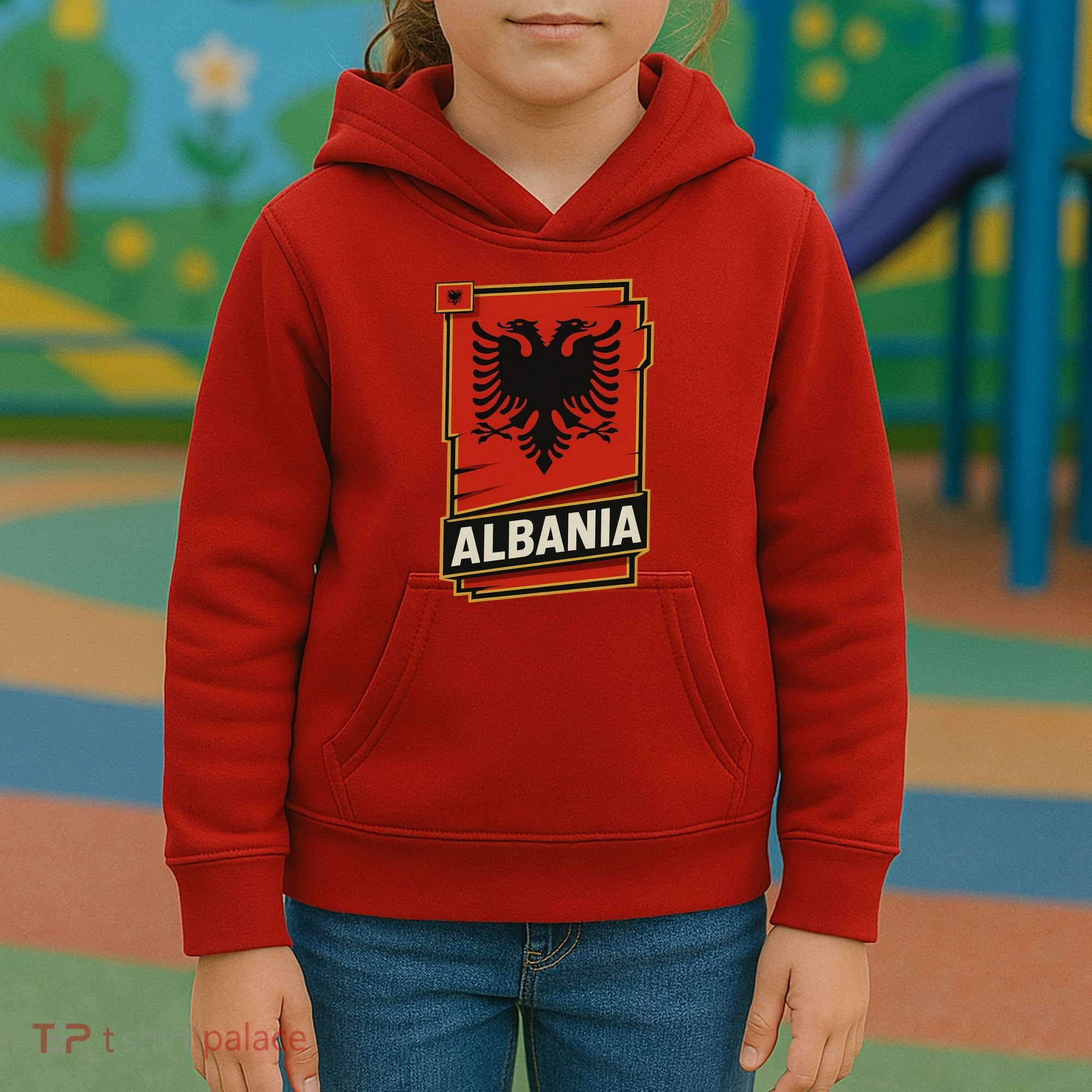 Albanian Resolve: The Break Of Glory Kids Hoodie