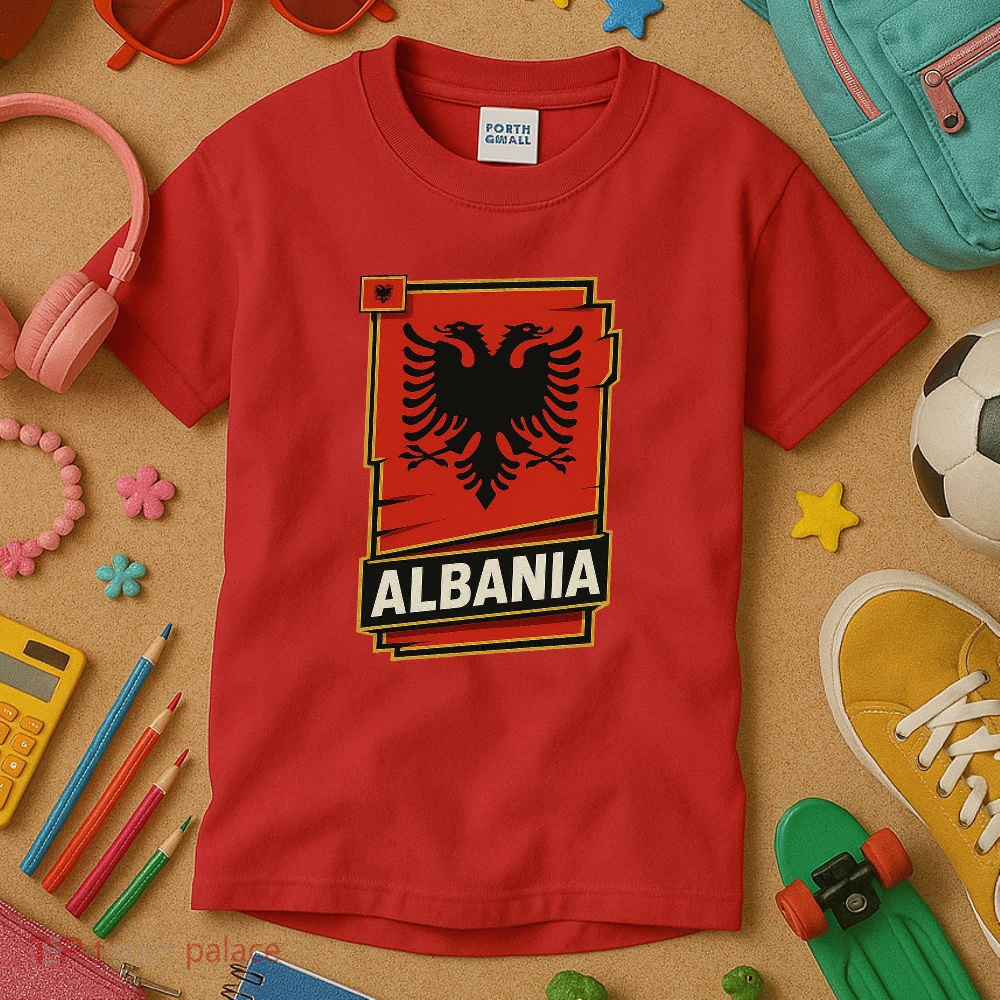 Albanian Resolve: The Break Of Glory Kids T-Shirt