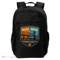 Arkansas River Trail Bridges Little Rock Arkansas Backpack thumb 0