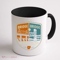 Arkansas River Trail Bridges Little Rock Arkansas Coffee Mug thumb 1