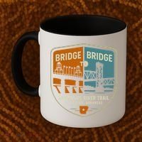 Arkansas River Trail Bridges Little Rock Arkansas Coffee Mug thumb 2