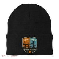 Arkansas River Trail Bridges Little Rock Arkansas Beanie thumb 0