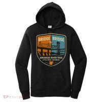 Arkansas River Trail Bridges Little Rock Arkansas Women's Hoodie thumb 0