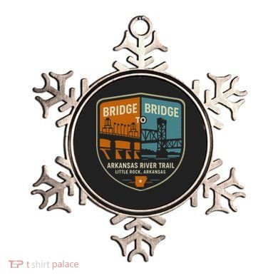 Arkansas River Trail Bridges Little Rock Arkansas Ornament