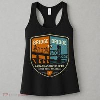 Arkansas River Trail Bridges Little Rock Arkansas Women's Tank Top thumb 3