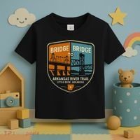 Arkansas River Trail Bridges Little Rock Arkansas Toddler T-Shirt thumb 3