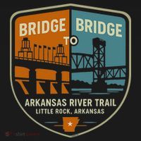 Arkansas River Trail Bridges Little Rock Arkansas Toddler T-Shirt thumb 4
