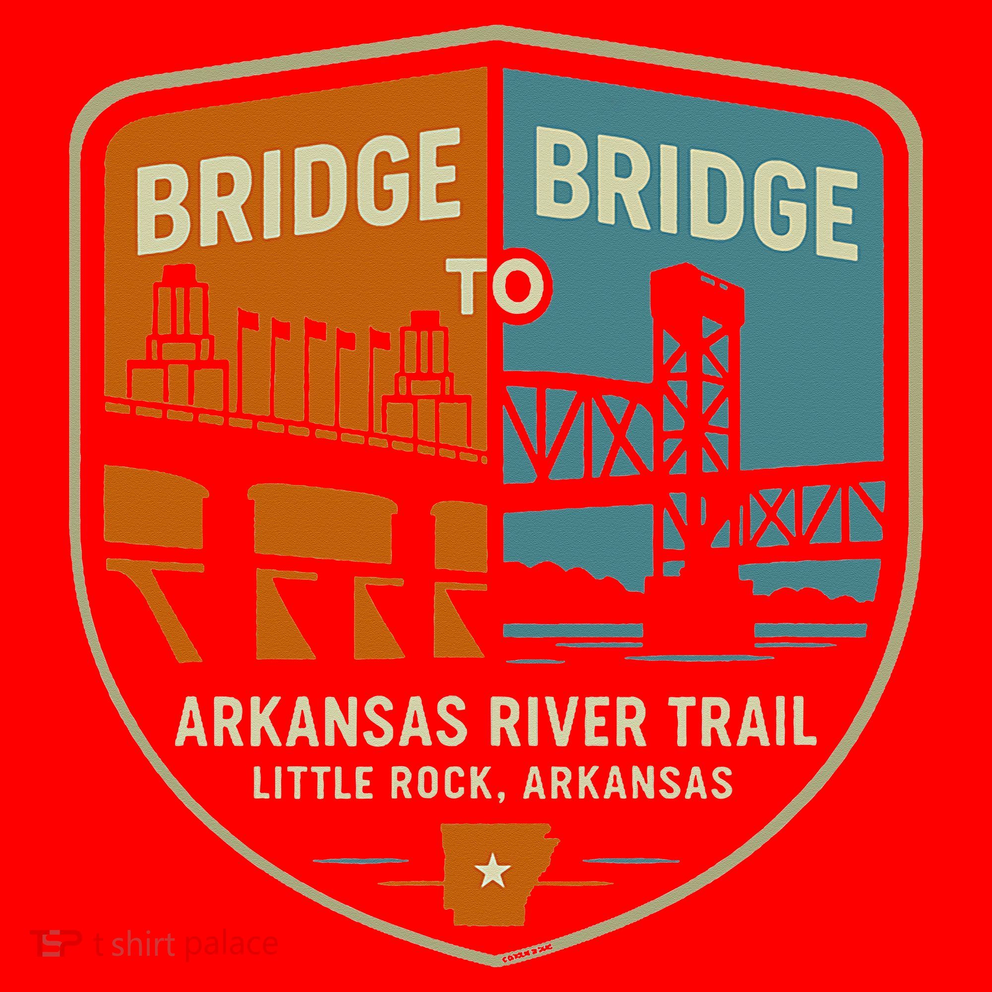 Arkansas River Trail Bridges Little Rock Arkansas Santa Hat