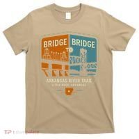 Arkansas River Trail Bridges Little Rock Arkansas T-Shirt thumb 0