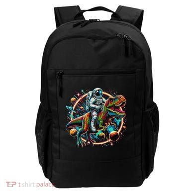 Astronaut Riding T Rex Dinosaur Astro T Rex Space Backpack