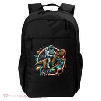 Astronaut Riding T Rex Dinosaur Astro T Rex Space Backpack thumb 0