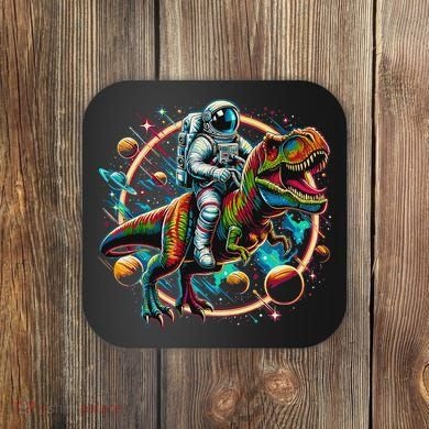 Astronaut Riding T Rex Dinosaur Astro T Rex Space Coaster