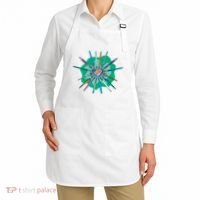 Artist Brushes Heart Apron thumb 2