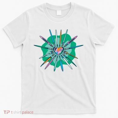 Artist Brushes Heart T-Shirt