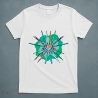 Artist Brushes Heart T-Shirt thumb 5
