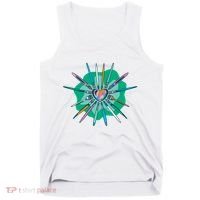 Artist Brushes Heart Tank Top thumb 0