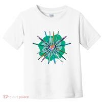 Artist Brushes Heart Toddler T-Shirt thumb 0