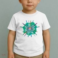 Artist Brushes Heart Toddler T-Shirt thumb 2