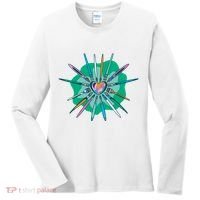 Artist Brushes Heart Women's Long Sleeve Shirt thumb 0