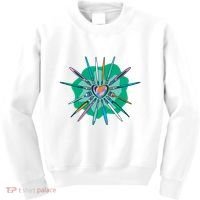Artist Brushes Heart Kids Sweatshirt thumb 0