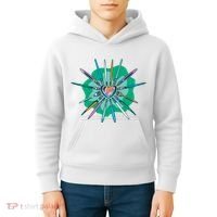 Artist Brushes Heart Kids Hoodie thumb 4