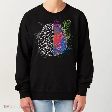 Artistic And Logical Brain Women's Sweatshirt
