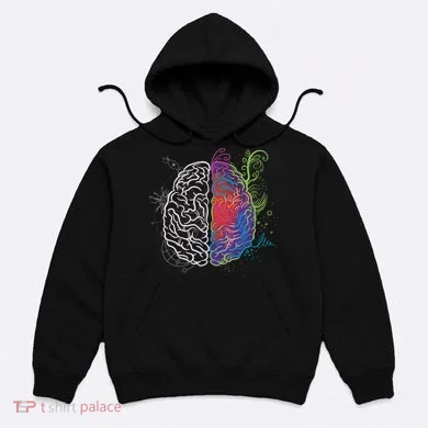 Artistic And Logical Brain Hoodie