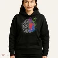Artistic And Logical Brain Hoodie thumb 5