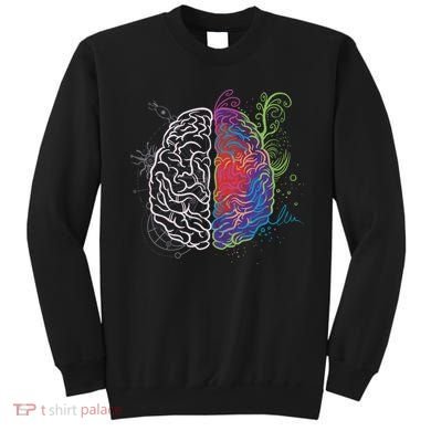 Artistic And Logical Brain Sweatshirt