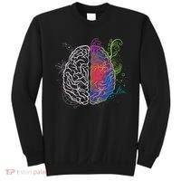 Artistic And Logical Brain Sweatshirt thumb 0