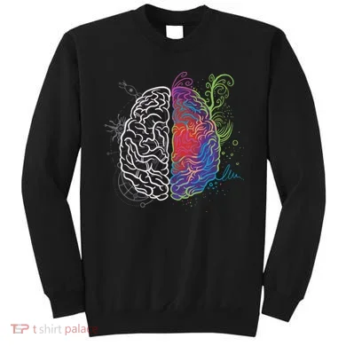 Artistic And Logical Brain Sweatshirt
