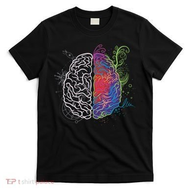 Artistic And Logical Brain T-Shirt