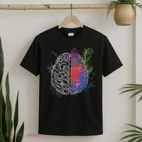 Artistic And Logical Brain T-Shirt thumb 2