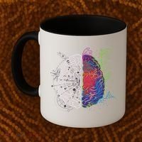 Artistic And Logical Brain Coffee Mug thumb 2
