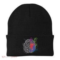 Artistic And Logical Brain Beanie thumb 0
