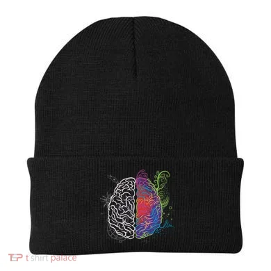 Artistic And Logical Brain Beanie