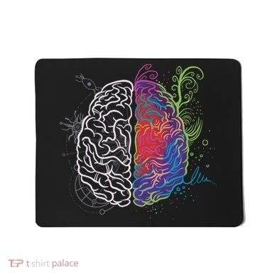 Artistic And Logical Brain Mousepad