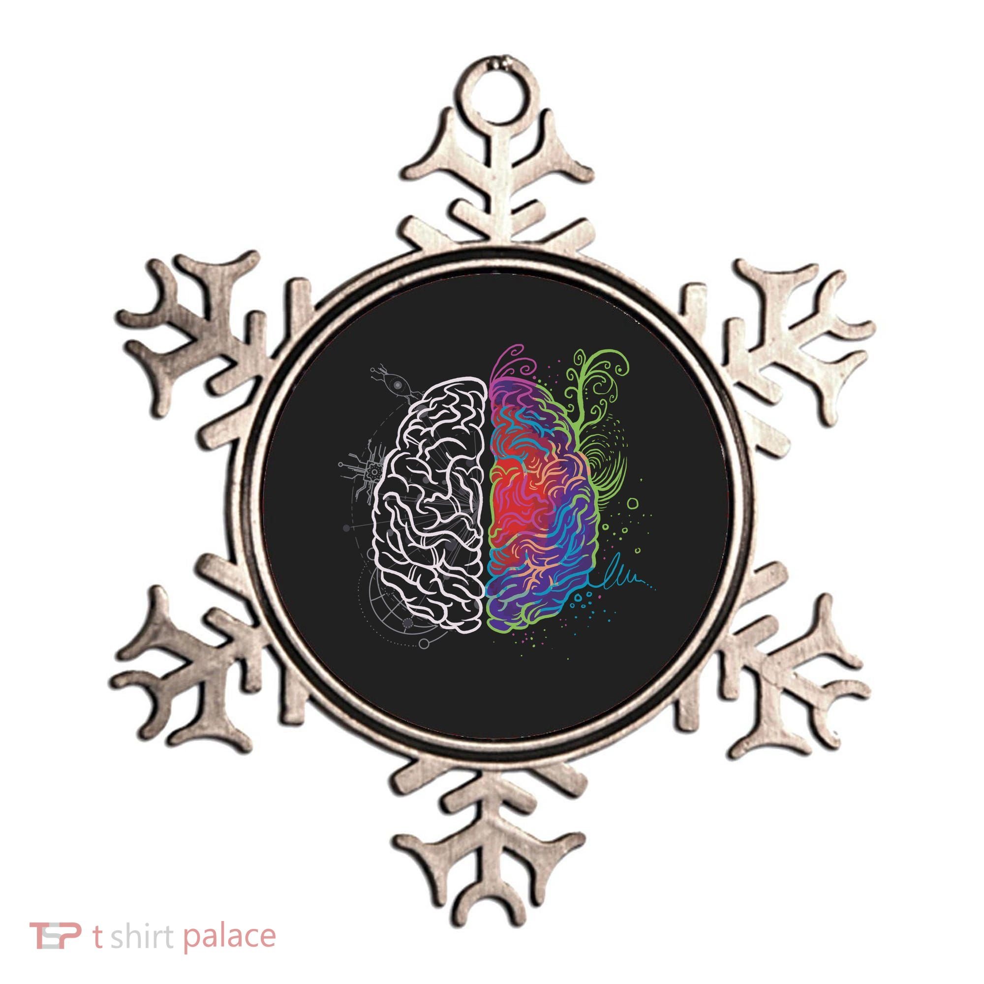 Artistic And Logical Brain Ornament