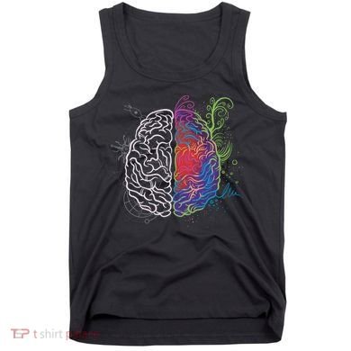 Artistic And Logical Brain Tank Top