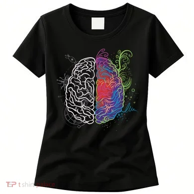 Artistic And Logical Brain Women's T-Shirt