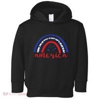 America Rainbow USA Toddler Hoodie thumb 0
