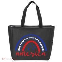 America Rainbow USA Tote Bag thumb 0