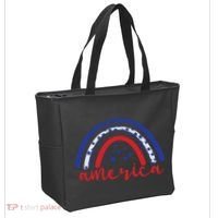 America Rainbow USA Tote Bag thumb 2