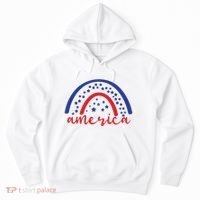 America Rainbow USA Hoodie thumb 0