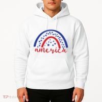 America Rainbow USA Hoodie thumb 2