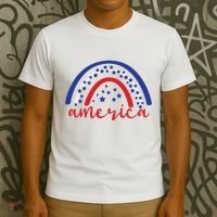America Rainbow USA T-Shirt thumb 3