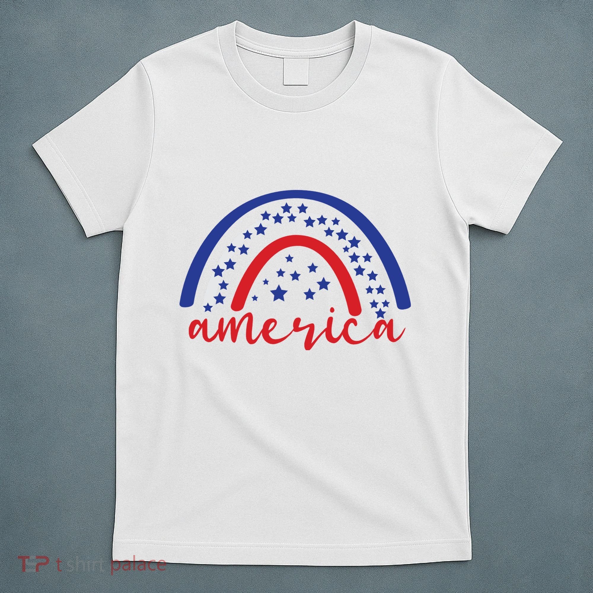 America Rainbow USA T-Shirt