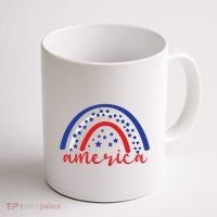 America Rainbow USA Coffee Mug thumb 1