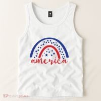 America Rainbow USA Tank Top thumb 2